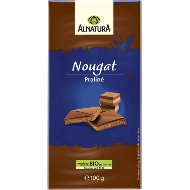 Alnatura Bio Schokolade Nougat Praliné
