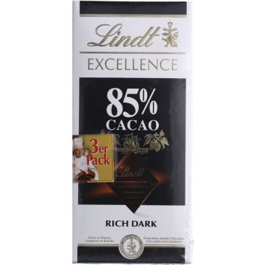 Lindt Excellence 85% 3er-Packung