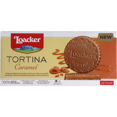 Loacker Tortina Caramel 6er-Packung