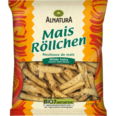 Alnatura Bio Mais Röllchen milde Salsa