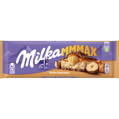 Milka Schokolade Toffee Ganznuss