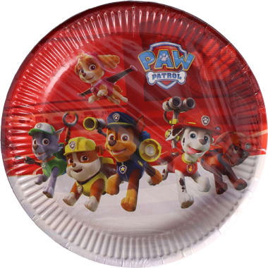 Pappteller Paw Patrol 23 cm