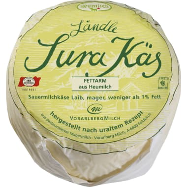 Vorarlberg Milch Ländle Sura Käse Laib 0%