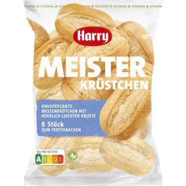 Harry Meister Krüstchen 8 Aufbackbrötchen