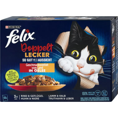 Purina Felix Doppelt Lecker Geschmacksvielfalt