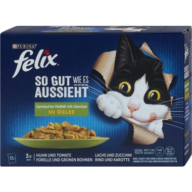 Purina Felix Gemüse in Gelee