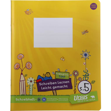 Heft Quart S5 Schreiben 20 Blatt