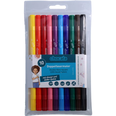 Chocala Doppelfasermaler 10 Farben