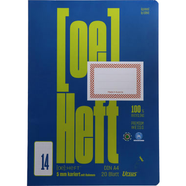 Formati Heft Kariert A4 Nr. 14 20 Blatt