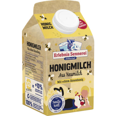 Erlebnissennerei Zillertal Honigmilch aus Heumilch 3,4%