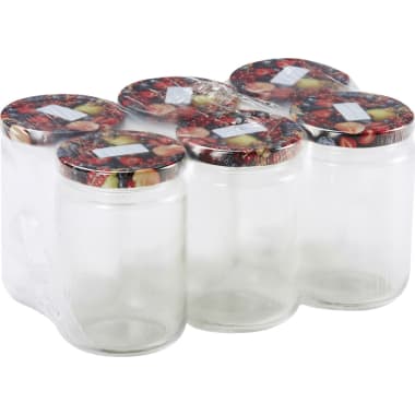 Westside Einkochglas Rund 212 ml 6er-Packung