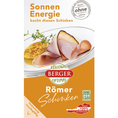 Berger Römer-Schinken geschnitten