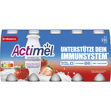 Danone Actimel Erdbeere 10er-Packung