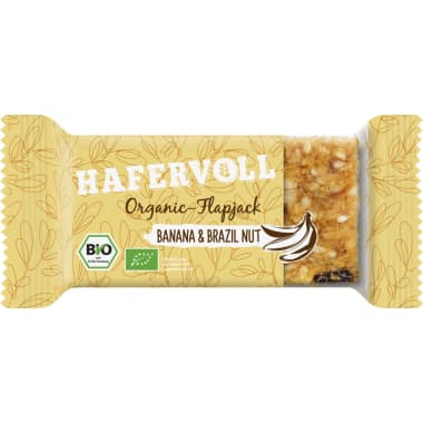 Hafervoll Bio Flapjack Banane Paranuss