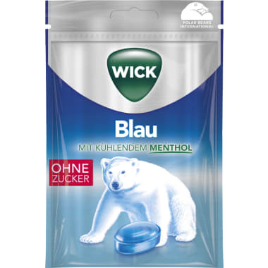 Wick Blau ohne Zucker