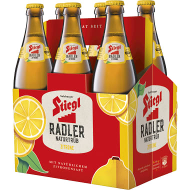 Stiegl Radler Zitrone naturtrüb Tray 0,5 Liter