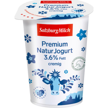 SalzburgMilch Premium Naturjogurt 3,6%