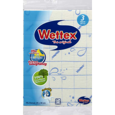 Wettex Dünn weiss blau