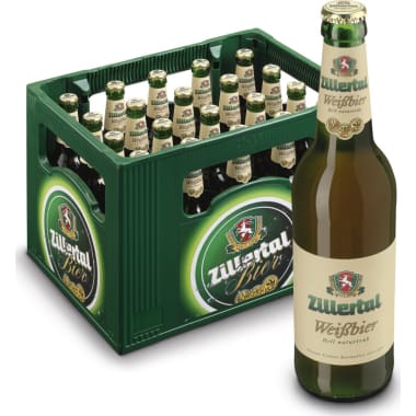 Zillertal Bier Weißbier Hell 0,5 Liter