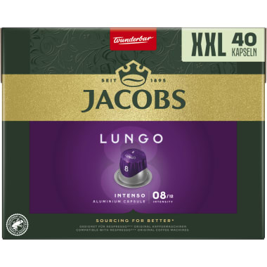 Jacobs Lungo 8 Intenso 40 Kapseln