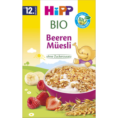 Hipp Bio Müsli Beeren 12. Monat