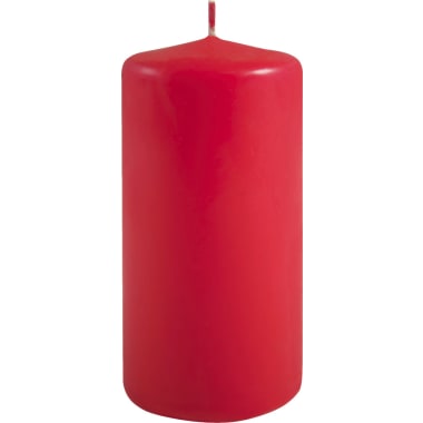 EWA Kerzen Stumpenkerze Rot 150 mm