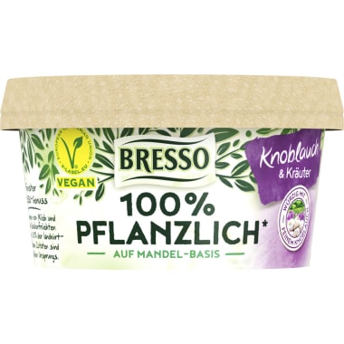Bresso 100% pflanz. Knoblauch & Kräuter