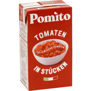 Pomito Tomatenfruchtfleisch in Stücken 1,0 kg