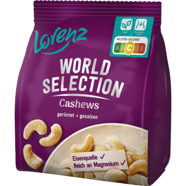 Lorenz Cashews geröstet & gesalzen