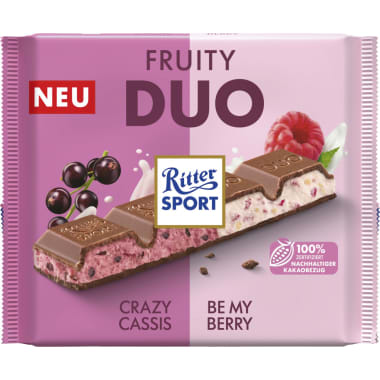 Ritter Sport Fruity Duo Tafel