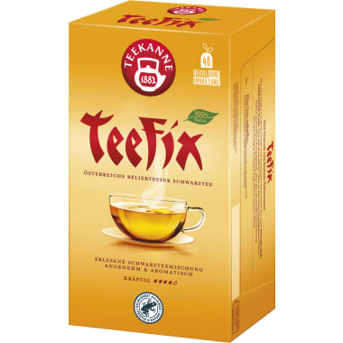 Teekanne Teefix Schwarzteemischung 40er-Packung