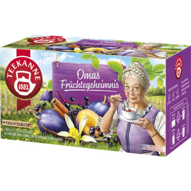 Teekanne Früchtegarten Omas Früchtegeheimnis