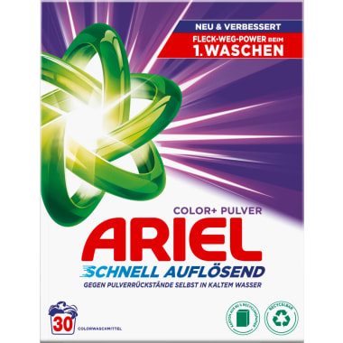 Ariel Colorwaschmittel Pulver 30 Waschgänge