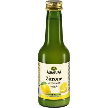 Alnatura Bio Zitronen Direktsaft 0,2 Liter