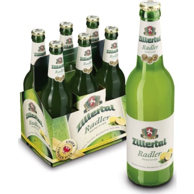 Zillertal Bier Radler naturtrüb Tray 0,5 Liter