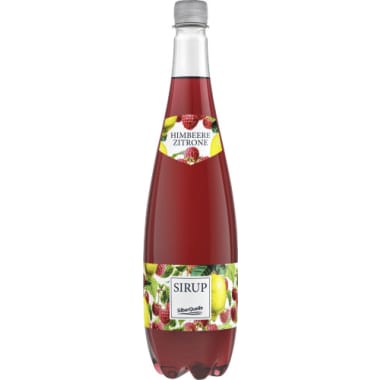 Silberquelle Sirup Himbeer-Zitrone 1,0 Liter