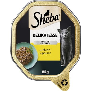 Sheba Genuss in Gelee Geschnetzeltes Huhn