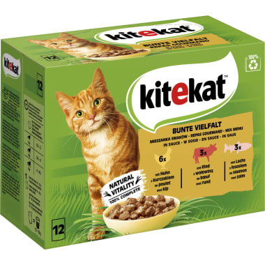 Kitekat Bunte Vielfalt in Sauce