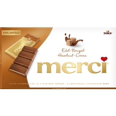 Merci Schokolade Merci Edelnougat