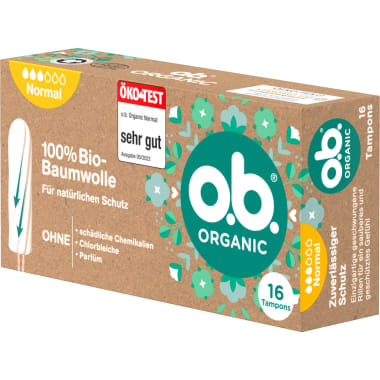 o.b. Bio Organic Tampon Normal