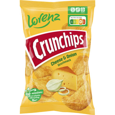 Lorenz Crunchips Cheese & Onion