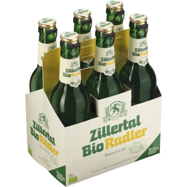 Zillertal Bier Bio Radler naturtrüb Tray 0,33 Liter