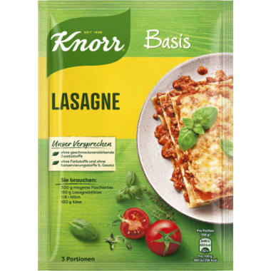 Knorr Basis Lasagne