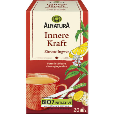 Alnatura Bio Innere Kraft Tee Zitrone-Ingwer
