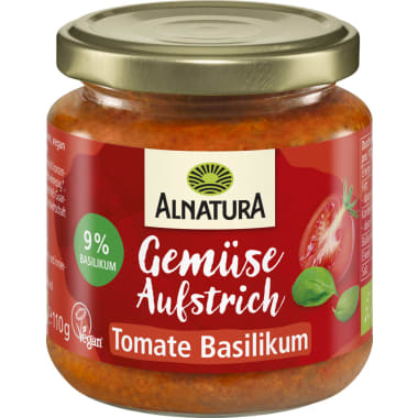 Alnatura Bio Tomate-Basilikum Aufstrich