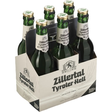 Zillertal Bier Tyroler Imperial Hell Tray 0,33 Liter