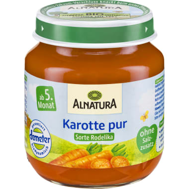 Alnatura Bio Karotte pur 4. Monat