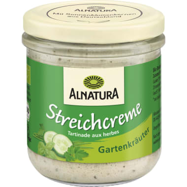 Alnatura Bio Streichcreme Gartenkräuter