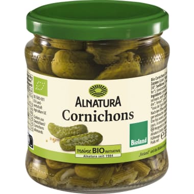 Alnatura Bio Cornichons mit Kräuter