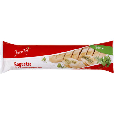 Jeden Tag Kräuterbaguette